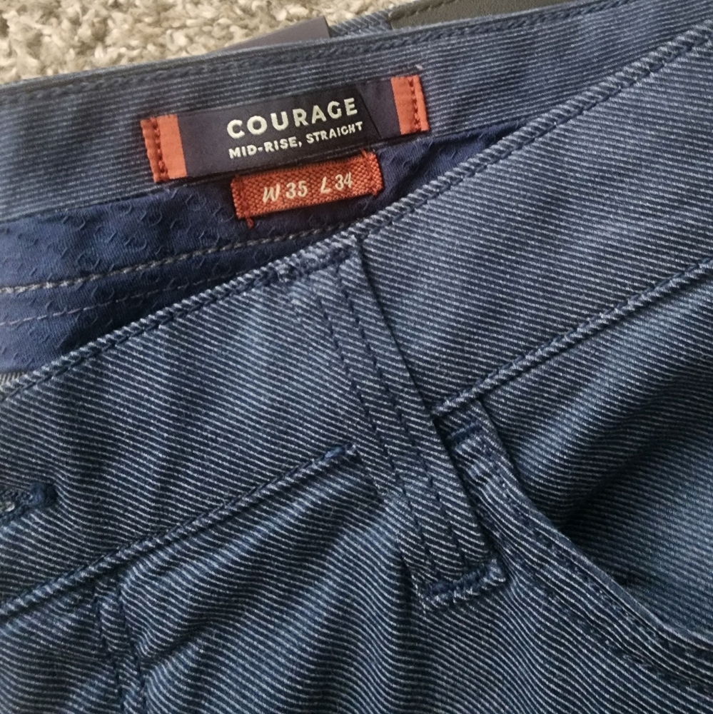 34 Heritage Coolmax Jeans - Blue - Picture 2 of 4